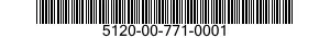 5120-00-771-0001  5120007710001 007710001