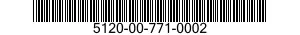 5120-00-771-0002  5120007710002 007710002