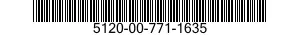 5120-00-771-1635  5120007711635 007711635
