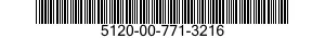 5120-00-771-3216  5120007713216 007713216