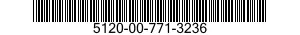 5120-00-771-3236  5120007713236 007713236