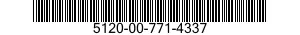5120-00-771-4337  5120007714337 007714337