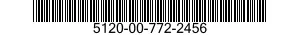 5120-00-772-2456  5120007722456 007722456