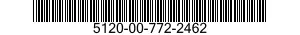 5120-00-772-2462  5120007722462 007722462
