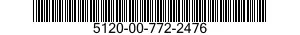 5120-00-772-2476  5120007722476 007722476