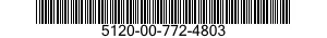 5120-00-772-4803  5120007724803 007724803