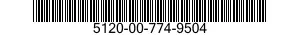 5120-00-774-9504  5120007749504 007749504