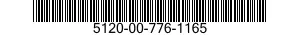5120-00-776-1165  5120007761165 007761165