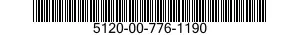 5120-00-776-1190  5120007761190 007761190