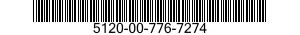 5120-00-776-7274  5120007767274 007767274