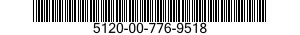 5120-00-776-9518  5120007769518 007769518