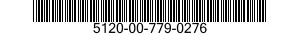 5120-00-779-0276  5120007790276 007790276