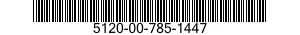 5120-00-785-1447  5120007851447 007851447
