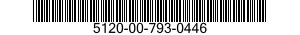 5120-00-793-0446  5120007930446 007930446