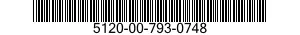 5120-00-793-0748  5120007930748 007930748
