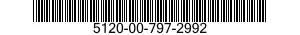 5120-00-797-2992 SCREWDRIVER ATTACHMENT,SOCKET WRENCH 5120007972992 007972992