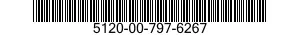 5120-00-797-6267  5120007976267 007976267