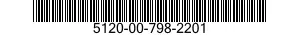 5120-00-798-2201  5120007982201 007982201