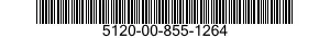 5120-00-855-1264 KEY,SOCKET HEAD SCREW 5120008551264 008551264