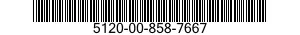 5120-00-858-7667  5120008587667 008587667