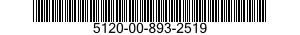 5120-00-893-2519 SOCKET,WRENCH,FACE SPANNER 5120008932519 008932519