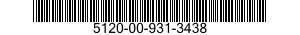 5120-00-931-3438  5120009313438 009313438