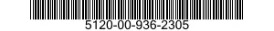 5120-00-936-2305  5120009362305 009362305
