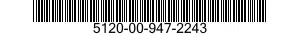 5120-00-947-2243 SOCKET,SOCKET WRENCH 5120009472243 009472243