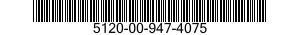 5120-00-947-4075  5120009474075 009474075