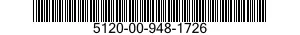 5120-00-948-1726  5120009481726 009481726