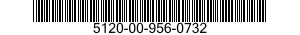 5120-00-956-0732  5120009560732 009560732
