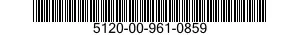 5120-00-961-0859  5120009610859 009610859