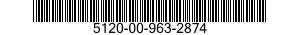 5120-00-963-2874  5120009632874 009632874
