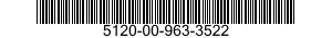 5120-00-963-3522  5120009633522 009633522