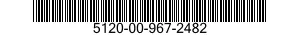 5120-00-967-2482  5120009672482 009672482