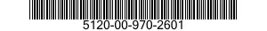 5120-00-970-2601  5120009702601 009702601