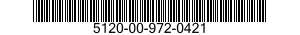 5120-00-972-0421  5120009720421 009720421