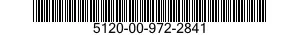 5120-00-972-2841 SCREWDRIVER,FLAT TIP 5120009722841 009722841