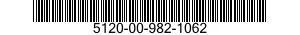 5120-00-982-1062  5120009821062 009821062