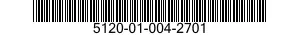 5120-01-004-2701  5120010042701 010042701