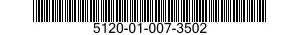 5120-01-007-3502 DRIVER PLUG,BEARING AND BUSHING 5120010073502 010073502