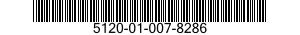 5120-01-007-8286 CROWFOOT ATTACHMENT,SOCKET WRENCH 5120010078286 010078286