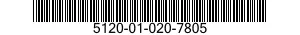 5120-01-020-7805 PUNCH,CENTER,SOLID 5120010207805 010207805