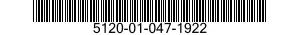 5120-01-047-1922  5120010471922 010471922