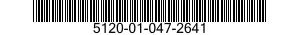 5120-01-047-2641  5120010472641 010472641