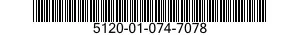 5120-01-074-7078  5120010747078 010747078