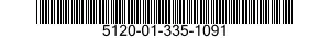 5120-01-335-1091 CROWFOOT ATTACHMENT,SOCKET WRENCH 5120013351091 013351091