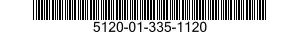 5120-01-335-1120 CROWFOOT ATTACHMENT,SOCKET WRENCH 5120013351120 013351120