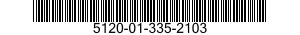 5120-01-335-2103 KEY,SOCKET HEAD SCREW 5120013352103 013352103