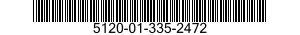 5120-01-335-2472  5120013352472 013352472